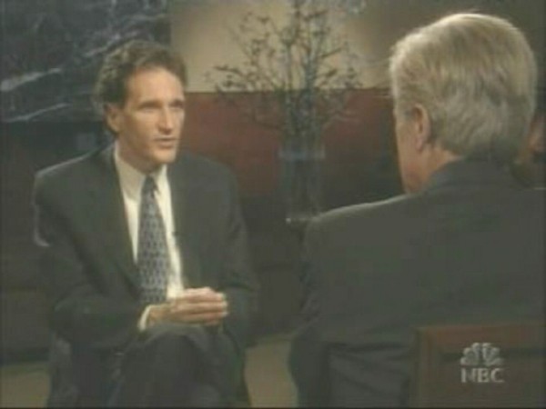 Gordon Patzer, NBC Television Primetime News Program, 2004